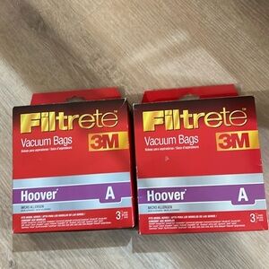 TYPE A - Set of 5 Filtrete Vacuum bags - Hoover 